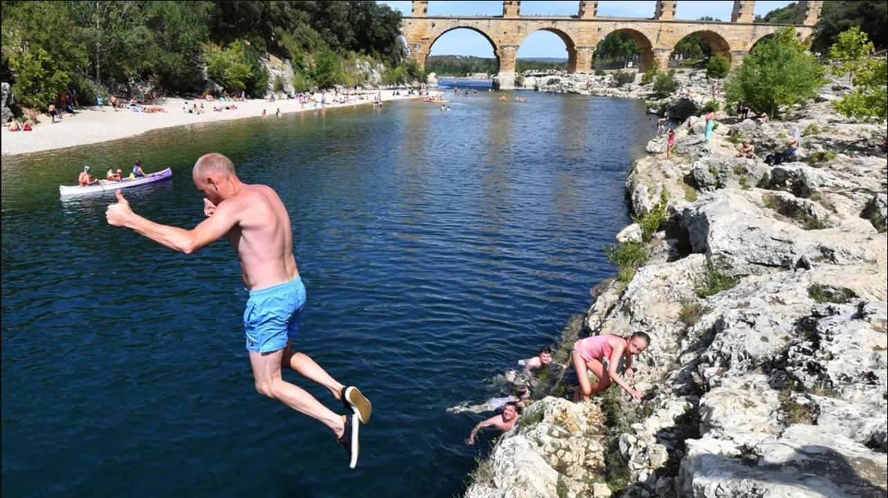 Tente Safari Au Pont Du Gard Vers-Pont-du-Gard Extérieur photo